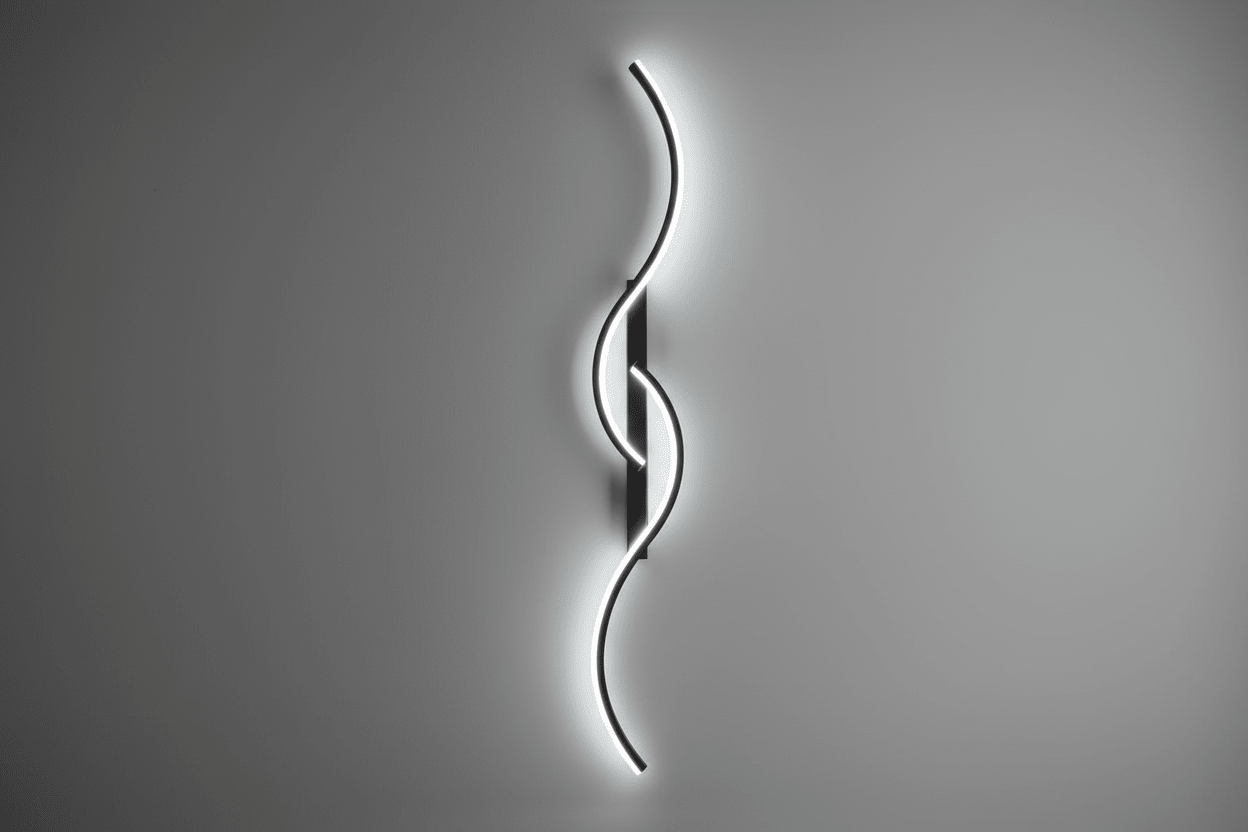 Minimalist LED Wall Lamp – Modern Strip Light for Bedroom Living Room Hallway Indoor - L&L Shop