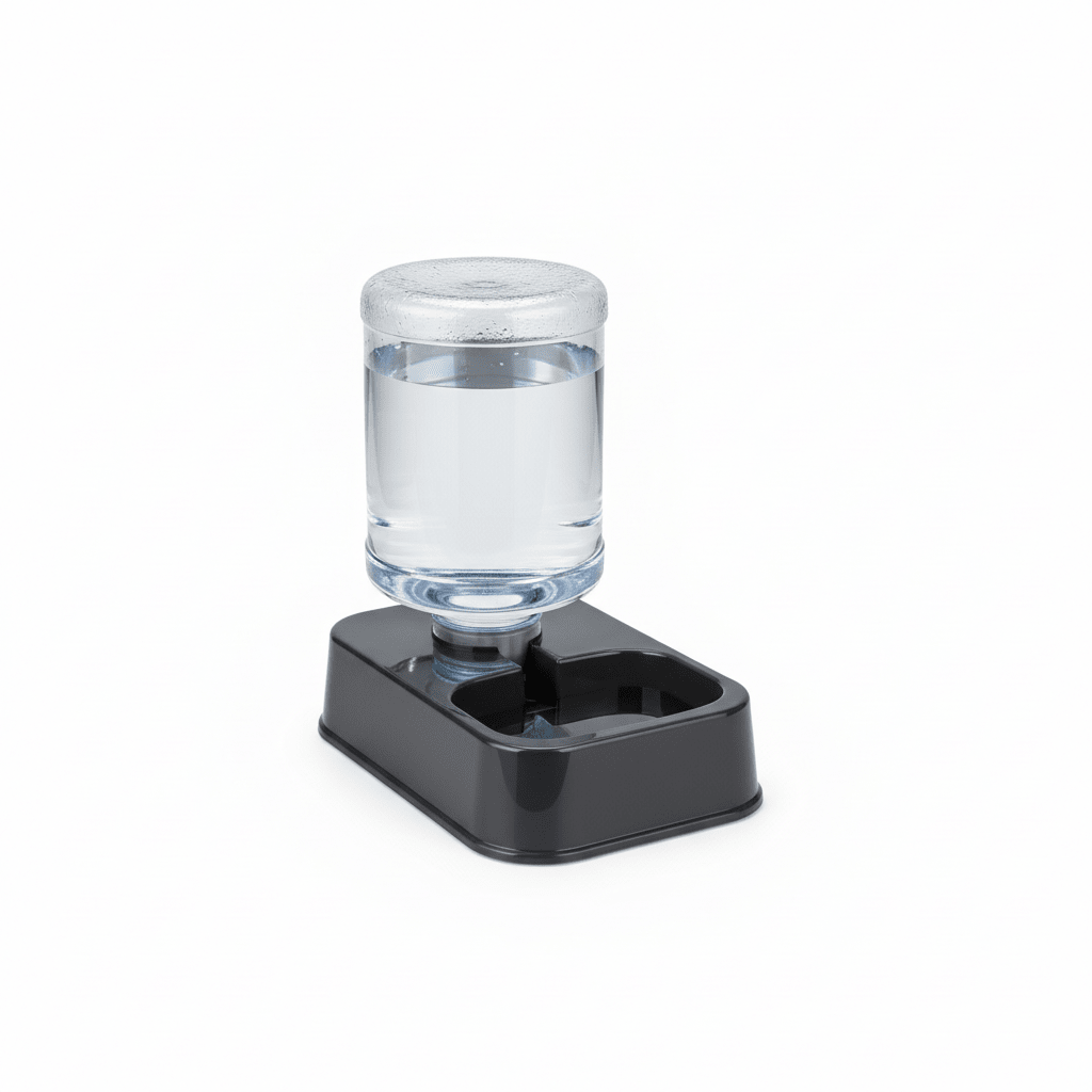 Automatic Pet Feeder and Water Dispenser Set – Gravity Food Water Bowl for Cats Dogs - L&L Shop
