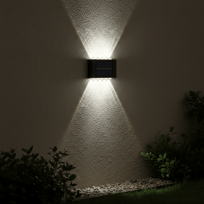 Solar LED Outdoor Wall Light – Waterproof Garden & Patio Lamp (IP65) - L&L Shop