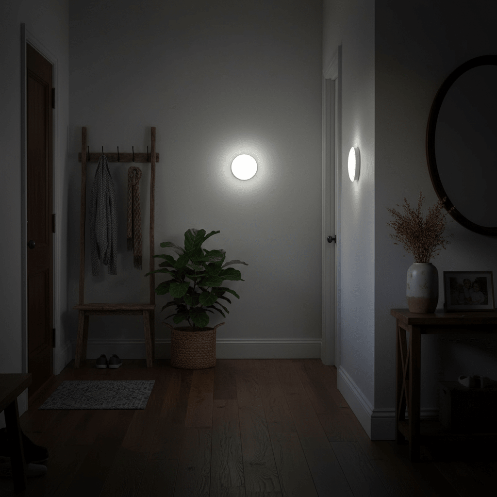 Motion Sensor LED Night Light USB Rechargeable – Wireless Cabinet Light for Kitchen Stairs - L&L Shop