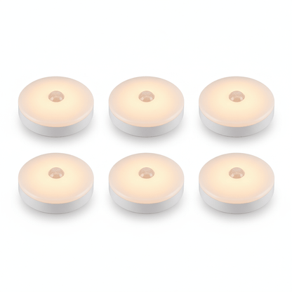 Motion Sensor LED Night Light USB Rechargeable – Wireless Cabinet Light for Kitchen Stairs - L&L Shop