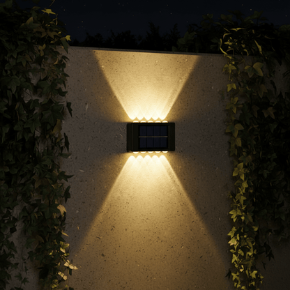 Solar LED Outdoor Wall Light – Waterproof Garden & Patio Lamp (IP65) - L&L Shop