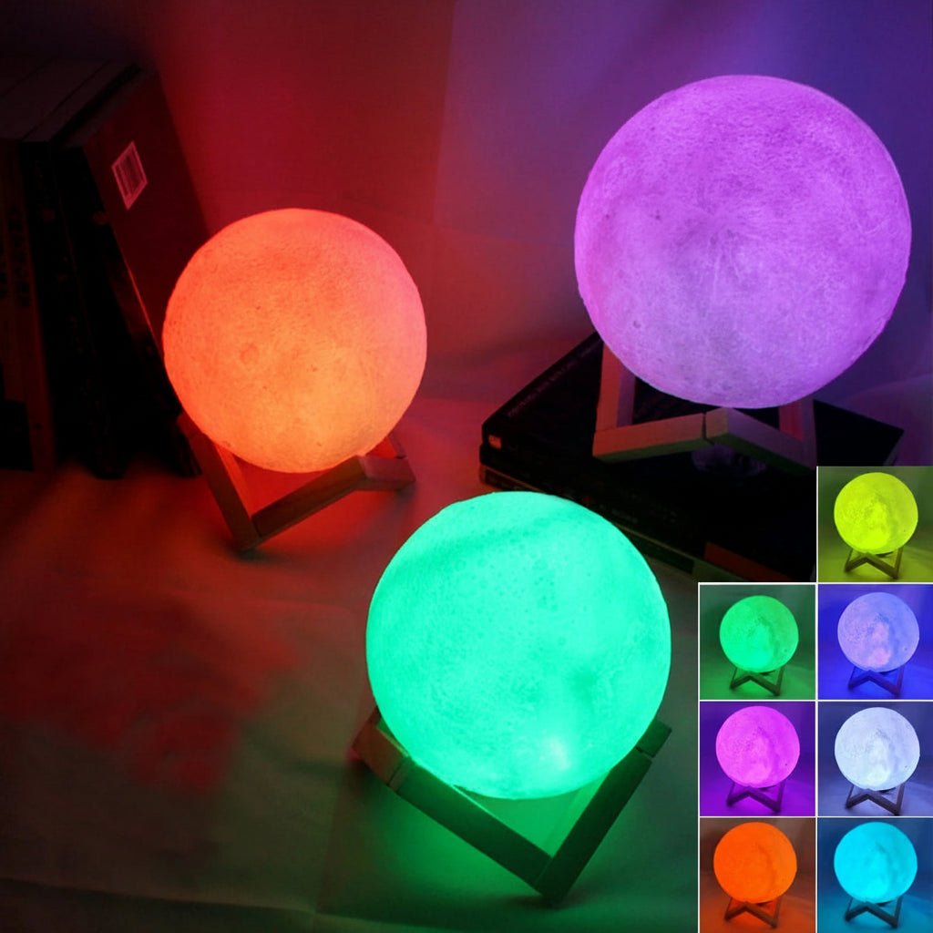 Moon Lamp LED Night Light with Stand - L&L Shop