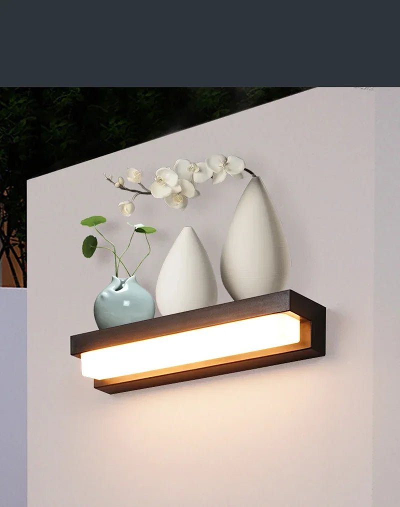 Solar Outdoor Wall Light - L&L Shop