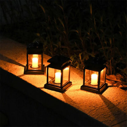 Solar Palace Lantern – Outdoor LED Candle Lamp for Garden & Patio - L&L Shop