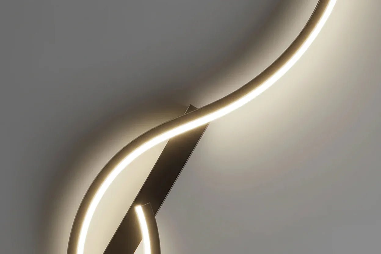 Minimalist LED Wall Lamp – Modern Strip Light for Bedroom Living Room Hallway Indoor - L&L Shop