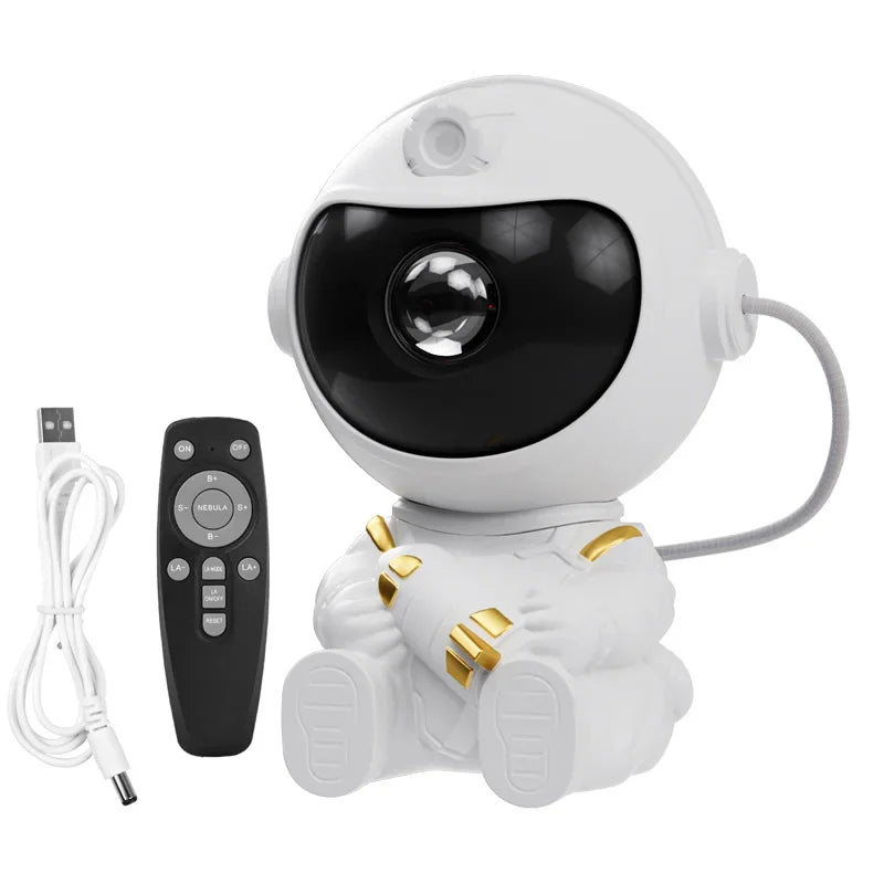 Astronaut Galaxy Projector Lamp – Star Night Light for Bedroom Kids Room Gaming Room - L&L Shop