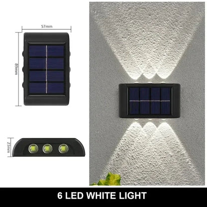 Solar LED Outdoor Wall Light – Waterproof Garden & Patio Lamp (IP65) - L&L Shop