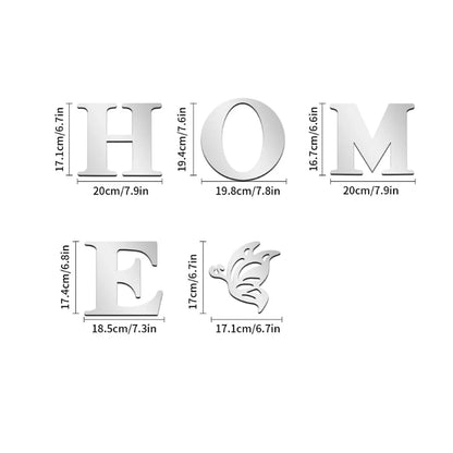 3D HOME Mirror Wall Decor - L&L Shop