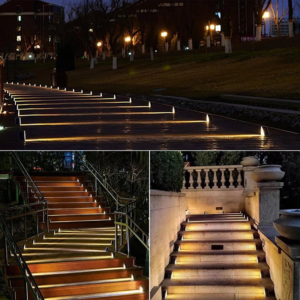 Solar Step Light Waterproof LED for Patio & Garden - L&L Shop