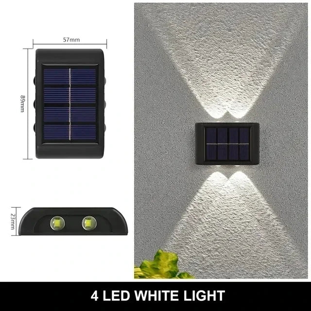 Solar LED Outdoor Wall Light – Waterproof Garden & Patio Lamp (IP65) - L&L Shop