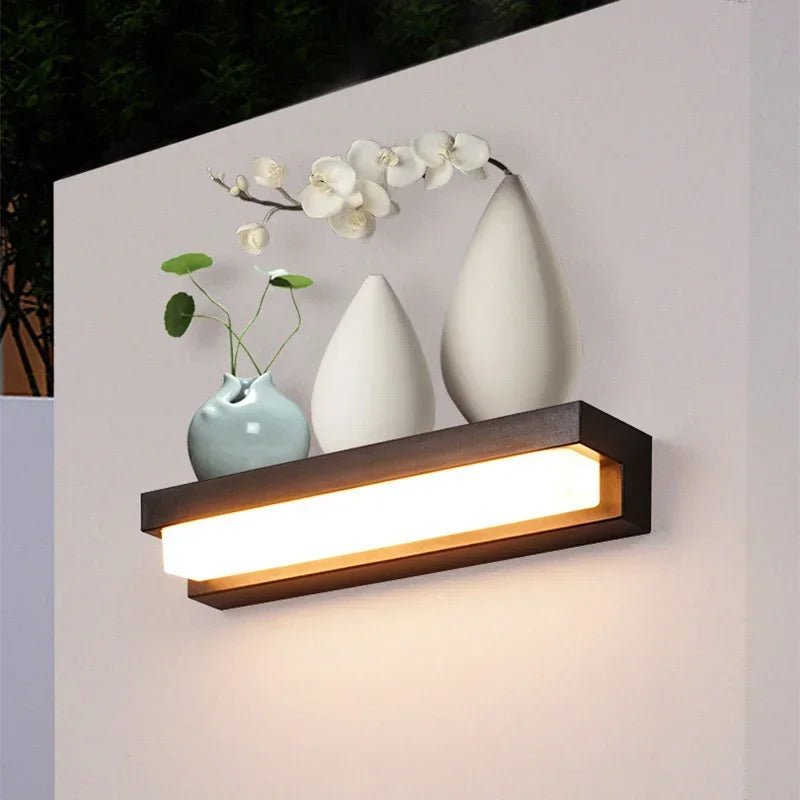 Solar Outdoor Wall Light - L&L Shop