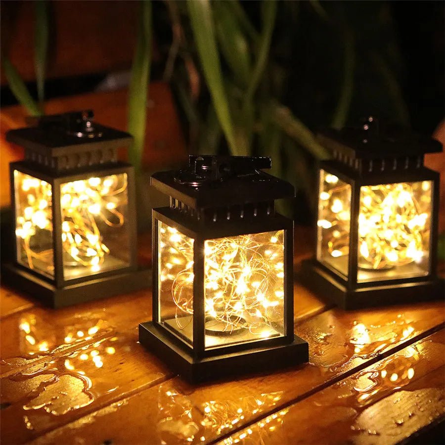 Solar Palace Lantern – Outdoor LED Candle Lamp for Garden & Patio - L&L Shop