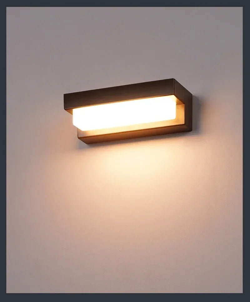 Solar Outdoor Wall Light - L&L Shop