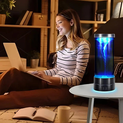 LED Tornado Night Light – USB Color Changing Atmosphere Lamp - L&L Shop