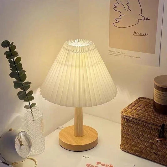 Nordic Pleated Table Lamp - L&L Shop