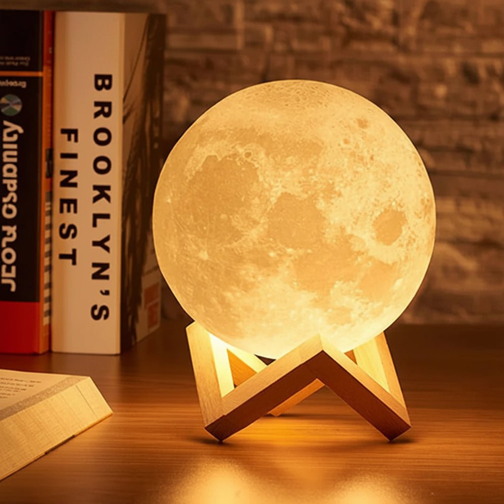 Moon Lamp LED Night Light with Stand - L&L Shop