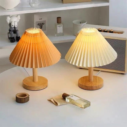 Nordic Pleated Table Lamp - L&L Shop