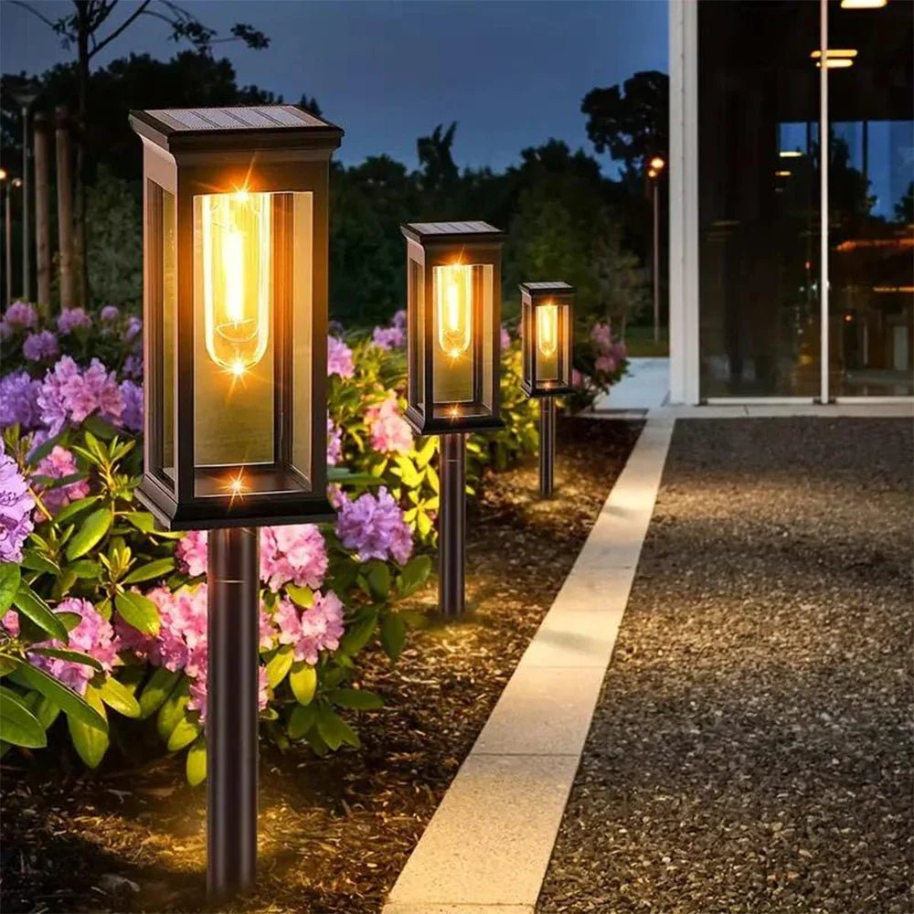 Solar Path Lights Waterproof LED Garden - L&L Shop