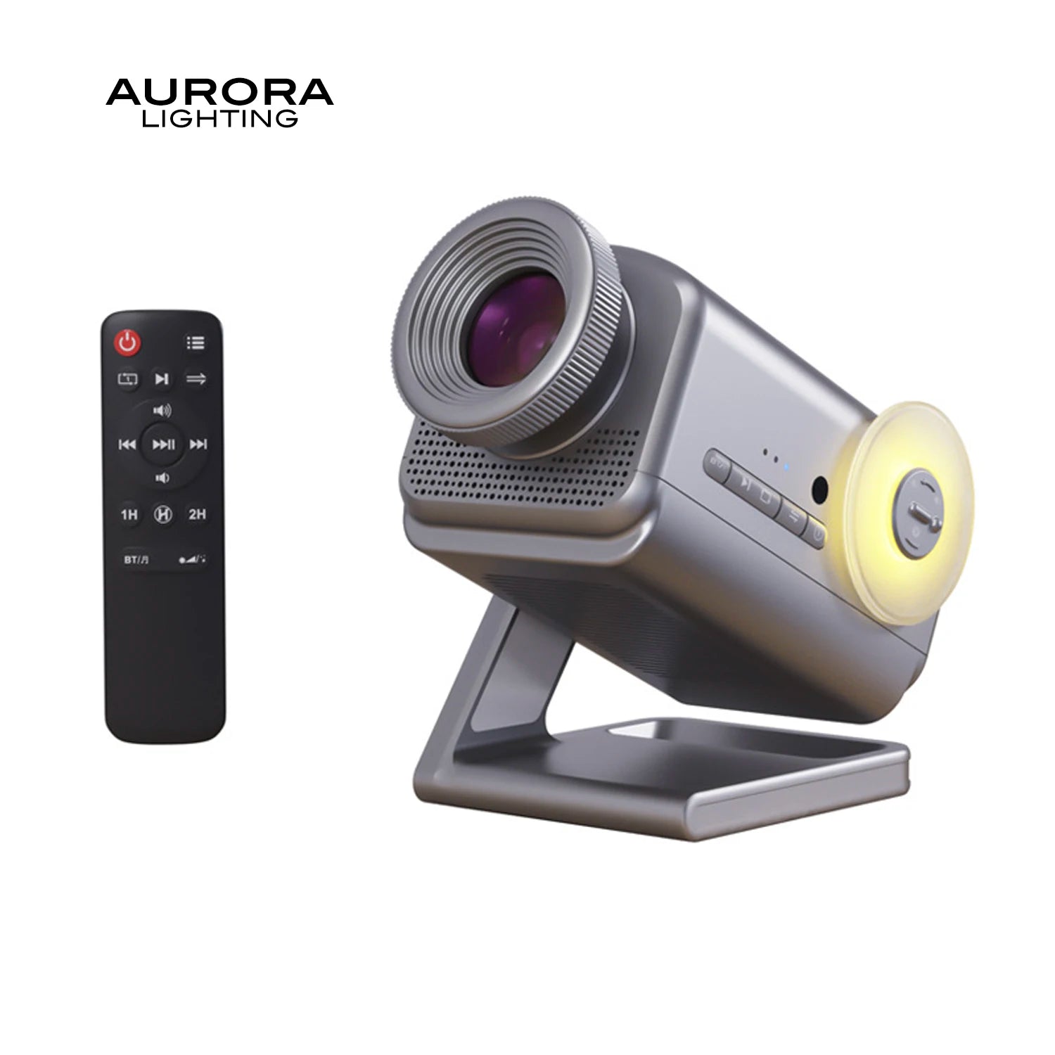 Aurora Lighting 3D Galaxy Projector – 60 Scene Night Light with Bluetooth Speaker - L&L Shop