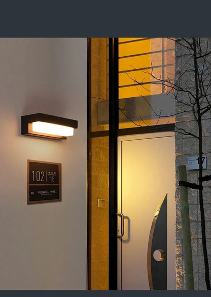 Solar Outdoor Wall Light - L&L Shop