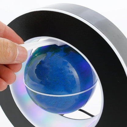 Magnetic Levitation Globe with Multicolor LED – Floating World Map Lamp, Home & Office Decor Gift - L&L Shop