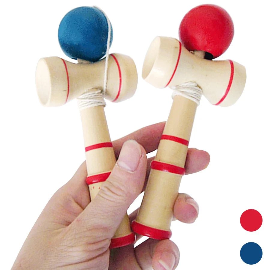 Wooden Kendama Ball Game – Japanese Traditional Skill Toy for Adults & Kids - L&L Shop