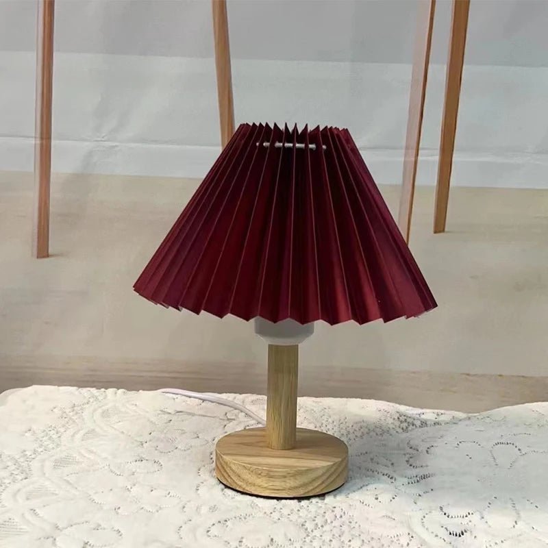 Nordic Pleated Table Lamp - L&L Shop