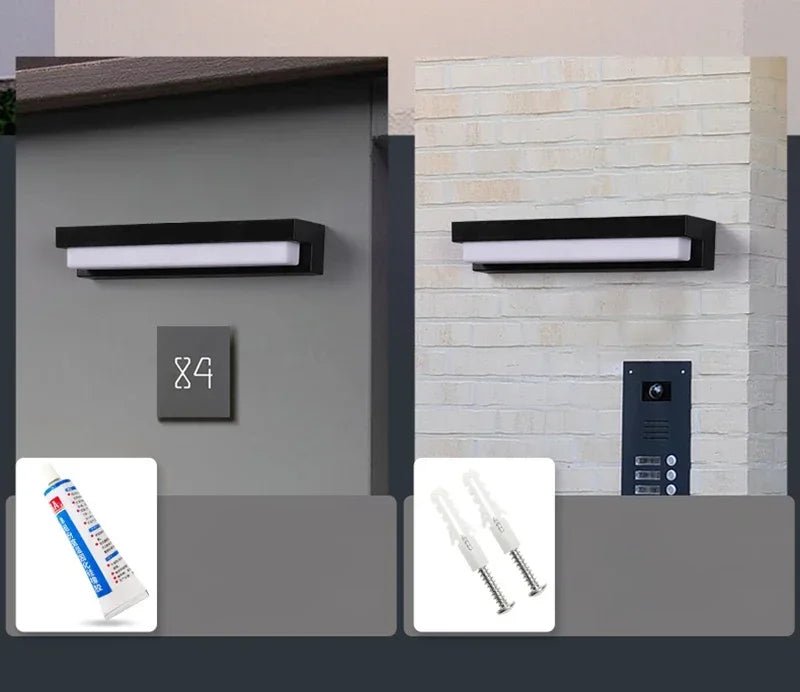 Solar Outdoor Wall Light - L&L Shop