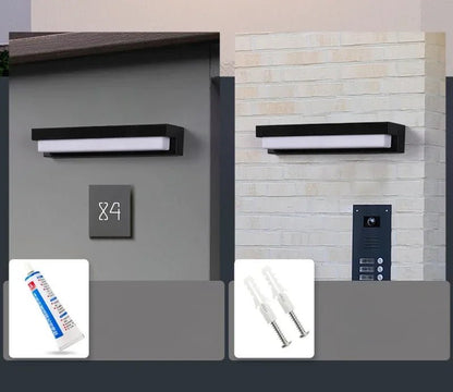 Solar Outdoor Wall Light - L&L Shop