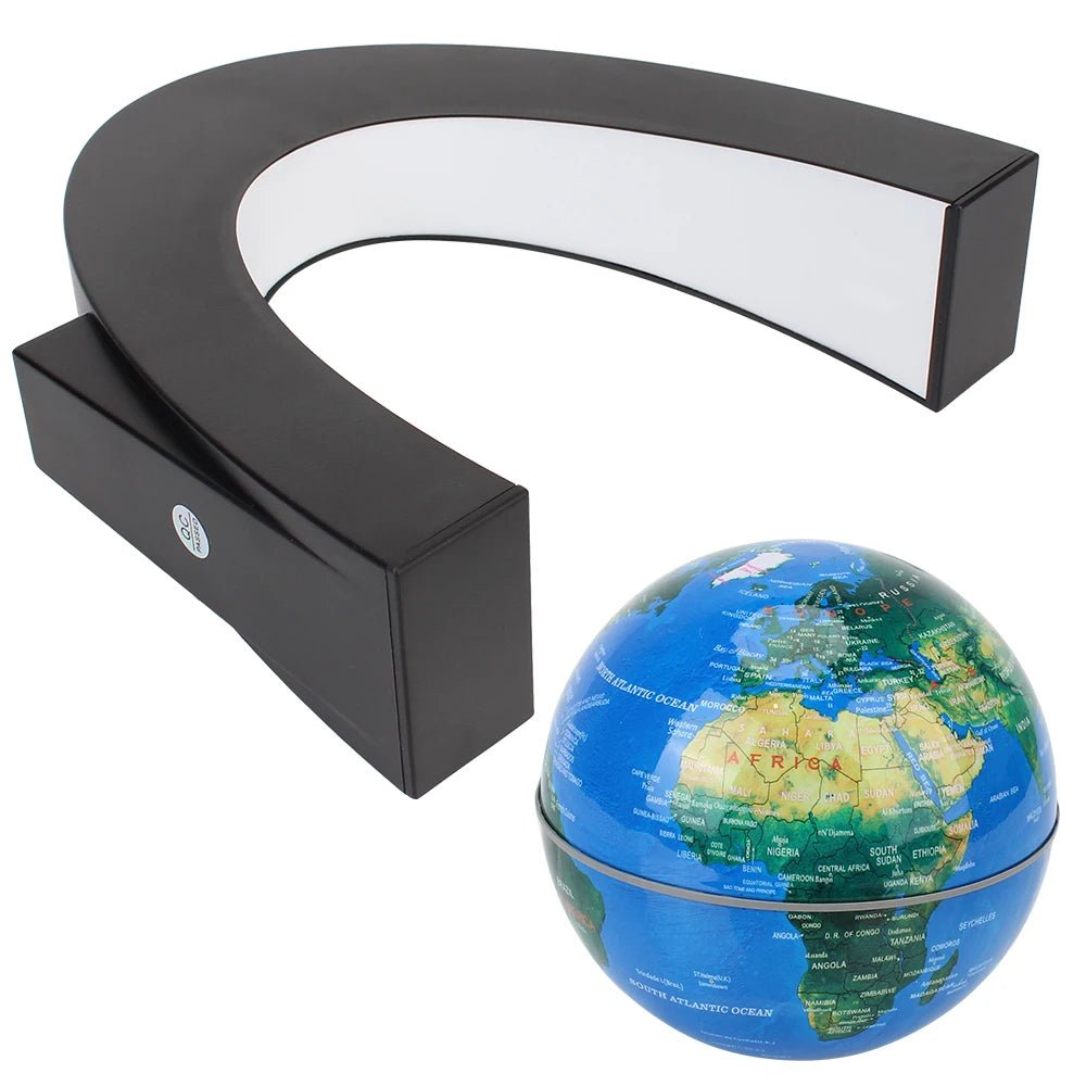 Magnetic Levitation Globe with LED – Floating World Map Lamp, Unique Home Decor & Gift - L&L Shop