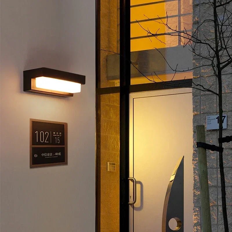 Solar Outdoor Wall Light - L&L Shop