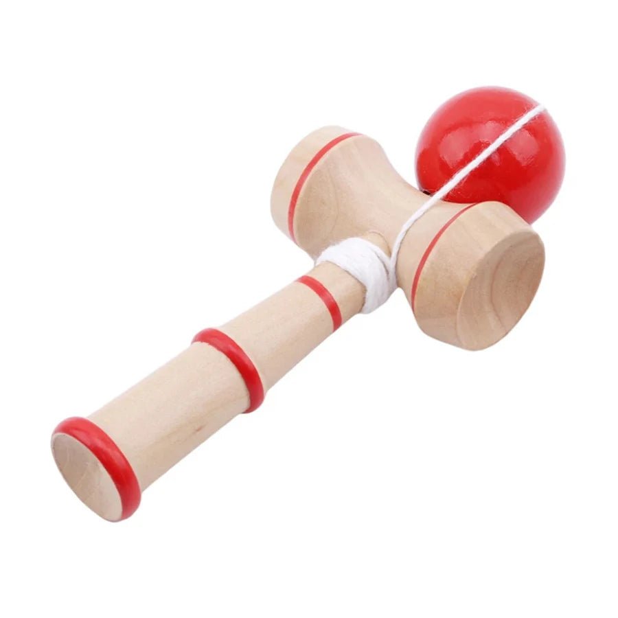 Wooden Kendama Ball Game – Japanese Traditional Skill Toy for Adults & Kids - L&L Shop