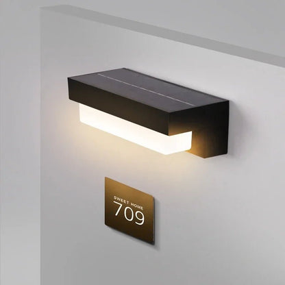 Solar Outdoor Wall Light - L&L Shop