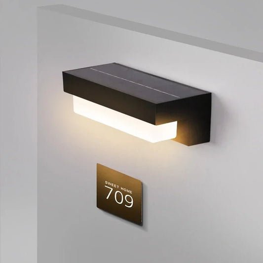 Solar Outdoor Wall Light - L&L Shop