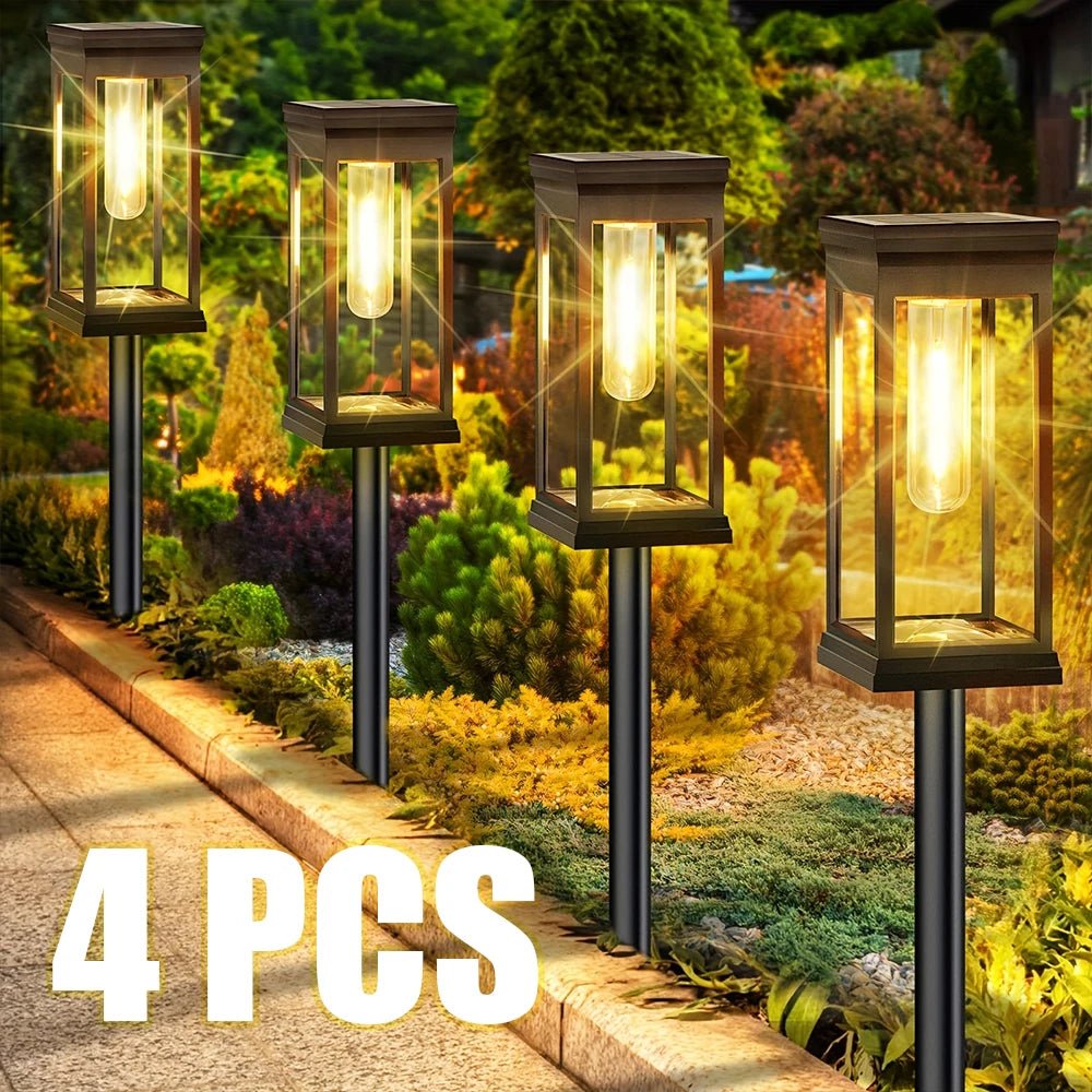 Solar Path Lights Waterproof LED Garden - L&L Shop