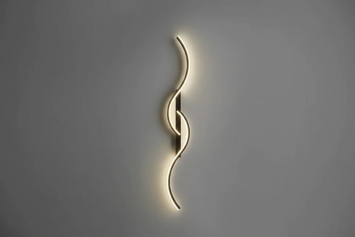 Minimalist LED Wall Lamp – Modern Strip Light for Bedroom Living Room Hallway Indoor - L&L Shop