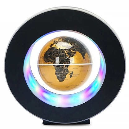 Magnetic Levitation Globe with Multicolor LED – Floating World Map Lamp, Home & Office Decor Gift - L&L Shop