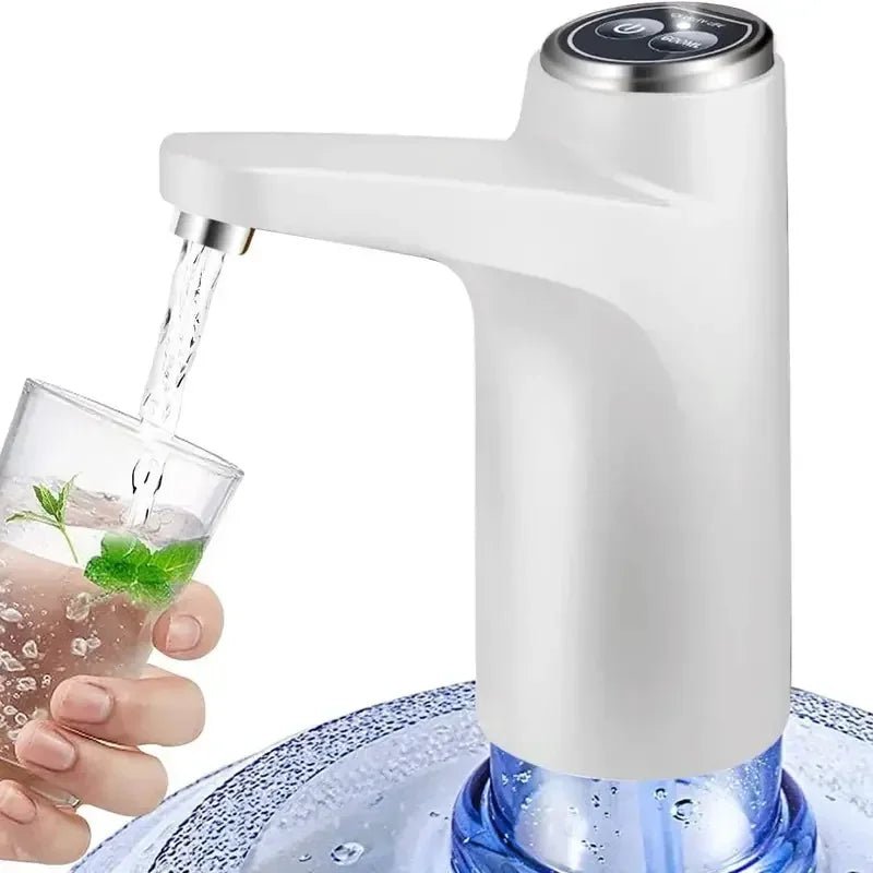 Electric Water Dispenser Pump – USB Rechargeable, Fits 5 - Gallon Bottles, for Home, Office & Outdoor - L&L Shop