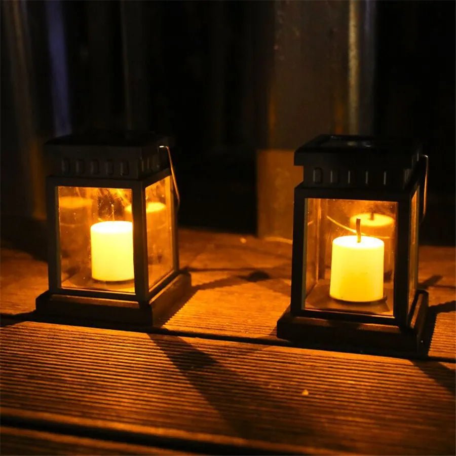 Solar Palace Lantern – Outdoor LED Candle Lamp for Garden & Patio - L&L Shop