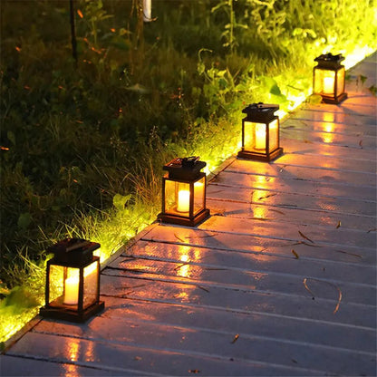 Solar Palace Lantern – Outdoor LED Candle Lamp for Garden & Patio - L&L Shop