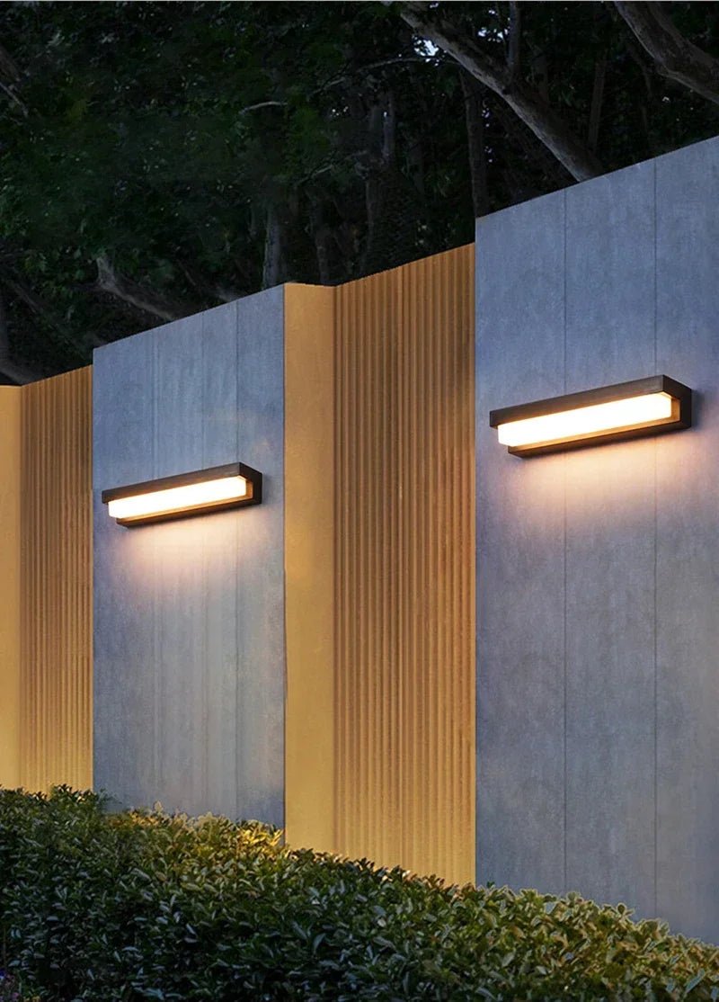 Solar Outdoor Wall Light - L&L Shop