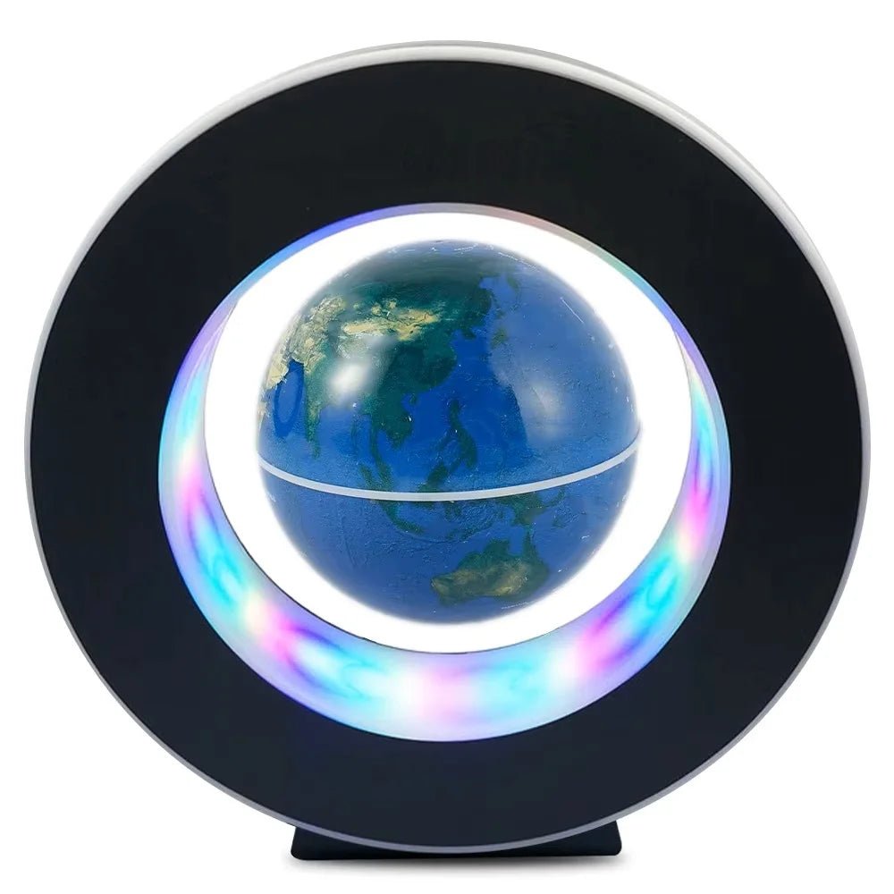 Magnetic Levitation Globe with Multicolor LED – Floating World Map Lamp, Home & Office Decor Gift - L&L Shop