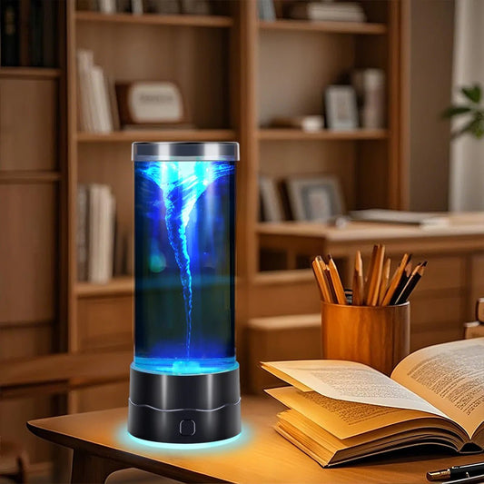 LED Tornado Night Light – USB Color Changing Atmosphere Lamp - L&L Shop