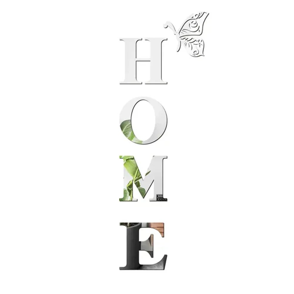 3D HOME Mirror Wall Decor - L&L Shop