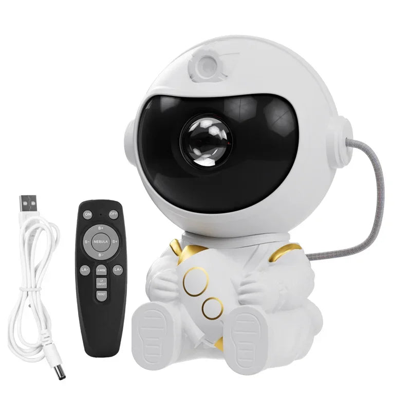 Astronaut Galaxy Projector Lamp – Star Night Light for Bedroom Kids Room Gaming Room - L&L Shop