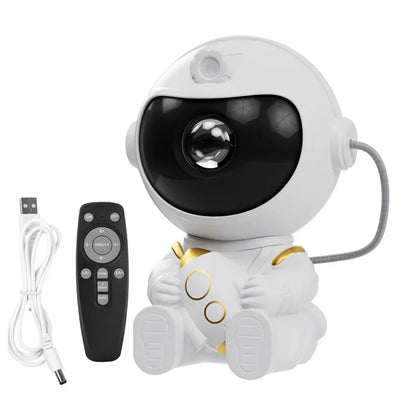 Astronaut Galaxy Projector Lamp – Star Night Light for Bedroom Kids Room Gaming Room - L&L Shop