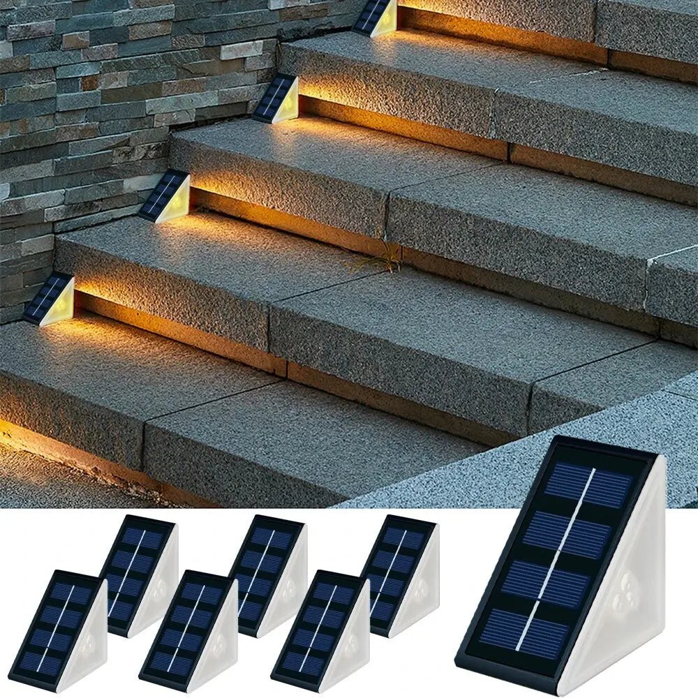 Solar Step Light Waterproof LED for Patio & Garden - L&L Shop