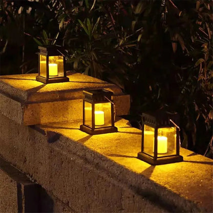 Solar Palace Lantern – Outdoor LED Candle Lamp for Garden & Patio - L&L Shop
