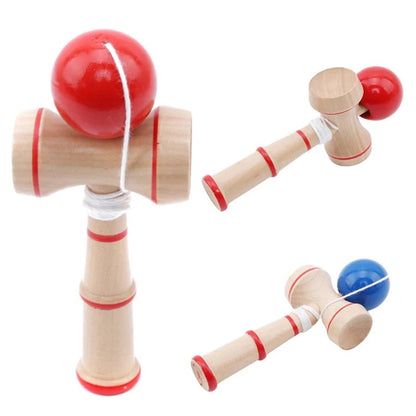 Wooden Kendama Ball Game – Japanese Traditional Skill Toy for Adults & Kids - L&L Shop